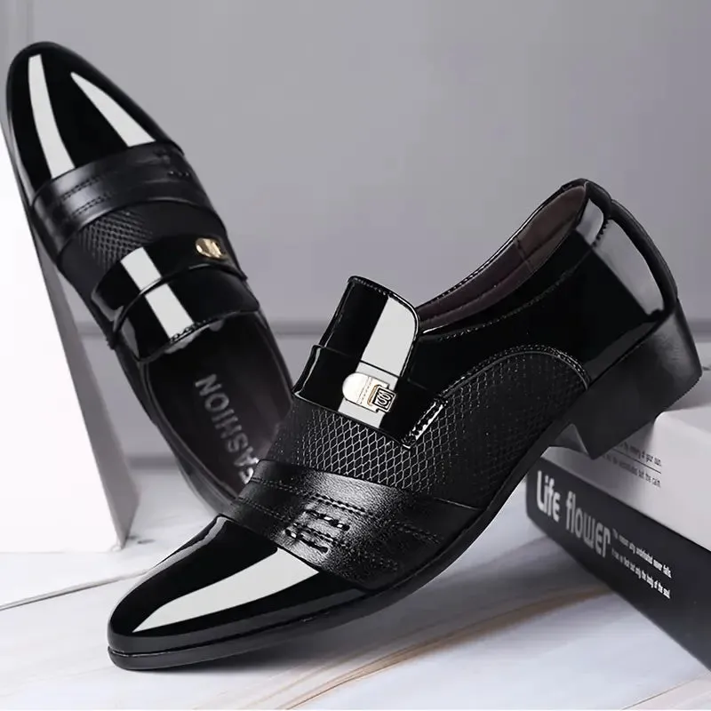 ⚫ Signature Black Shining Shoes™ 🥾 | FLAT 45%🔥