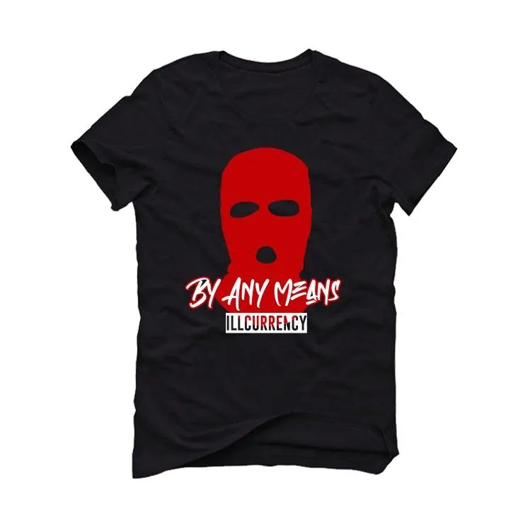 Air Jordan 1 “Bred Patent” Black T-Shirt (By Any Means)