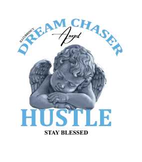 Air Jordan 11 Legend Blue White T-Shirt (Dream Chaser Angel)| illcurrency