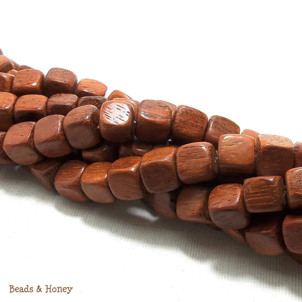 Bayong Wood Square Cube 10mm (Full Strand)