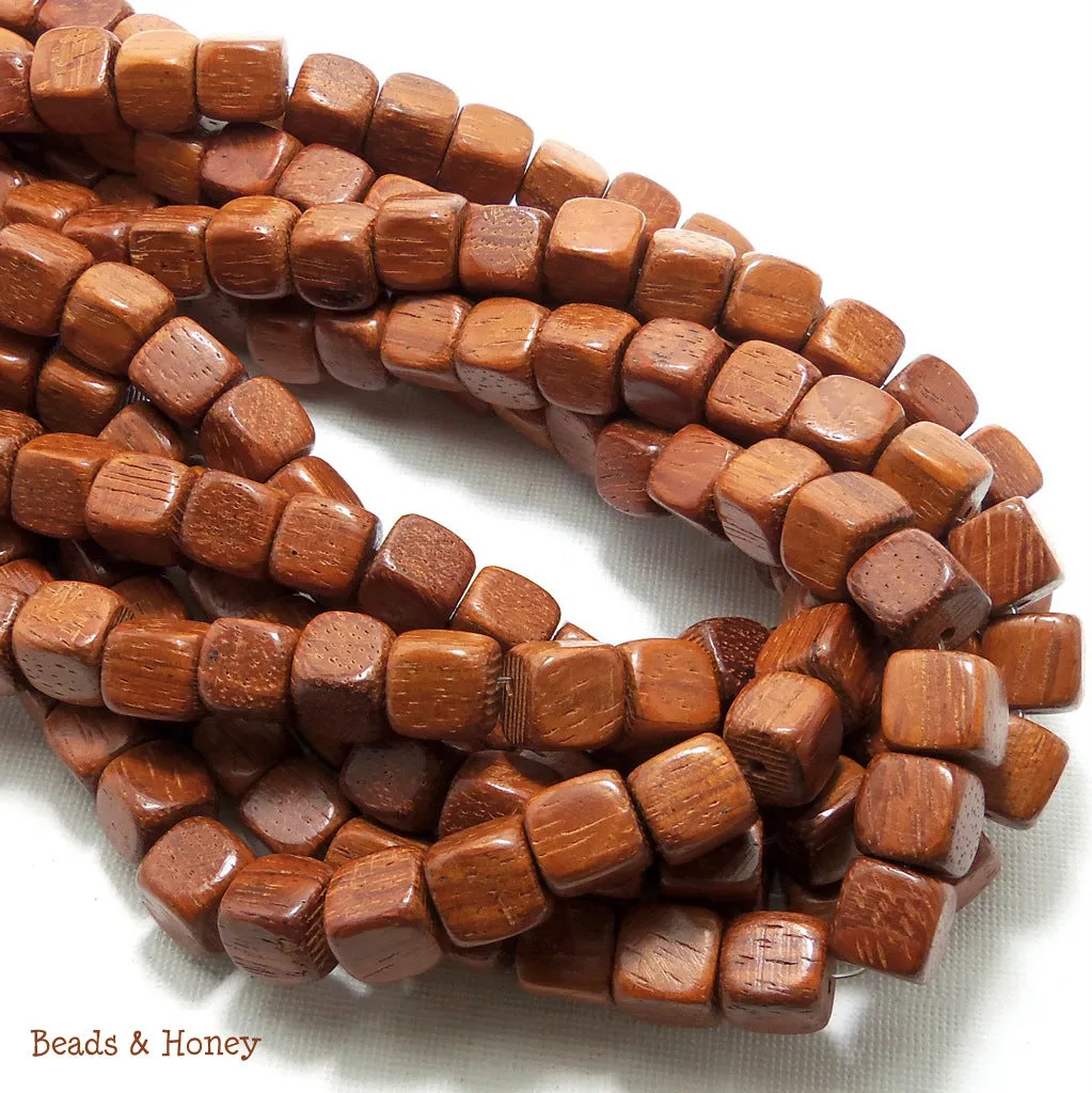 Bayong Wood Square Cube 10mm (Full Strand)