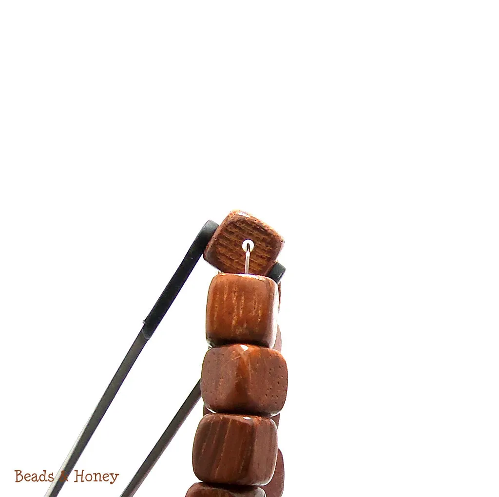 Bayong Wood Square Cube 10mm (Full Strand)
