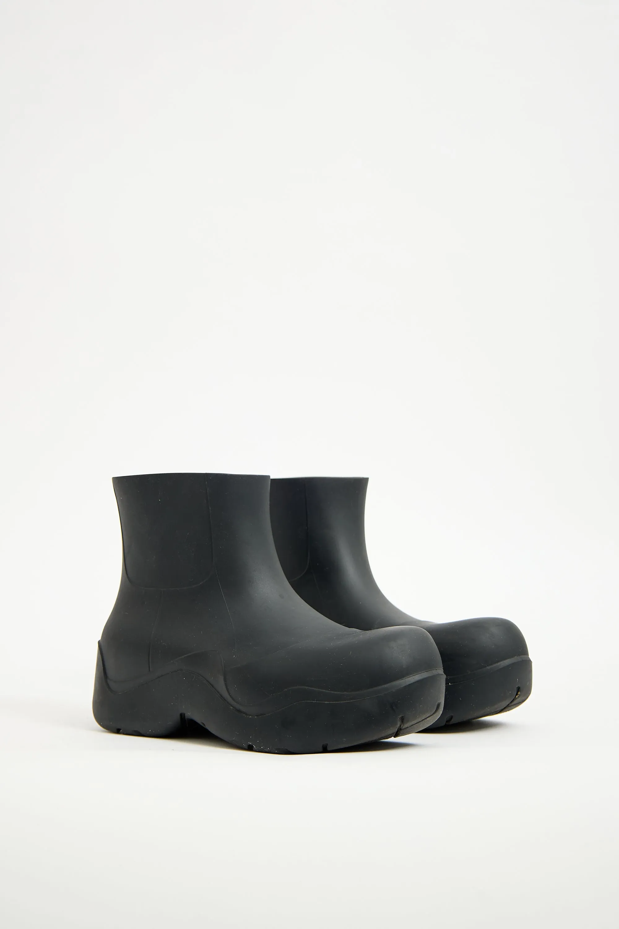Black Rubber Puddle Boot