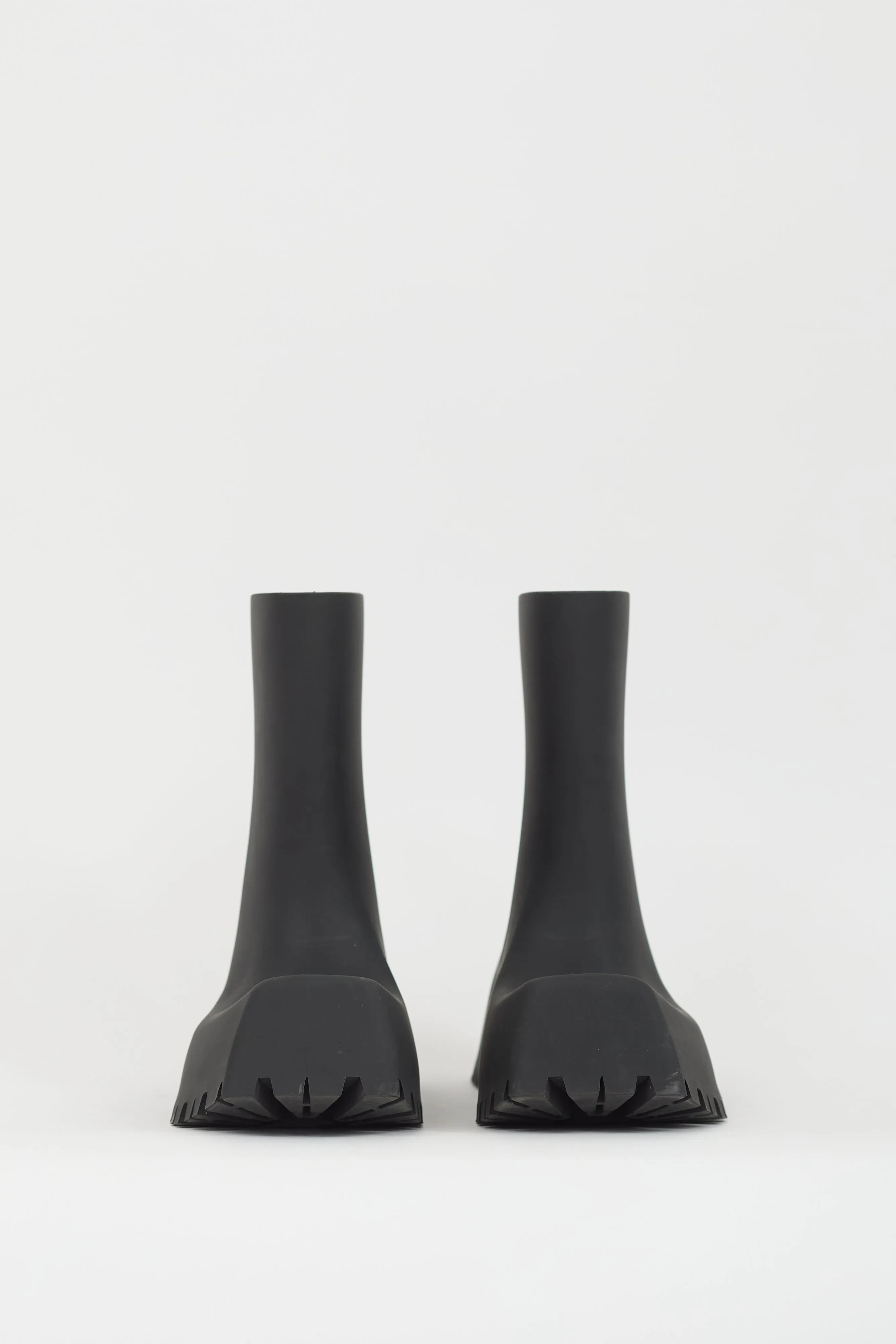Black Rubber Trooper Boot
