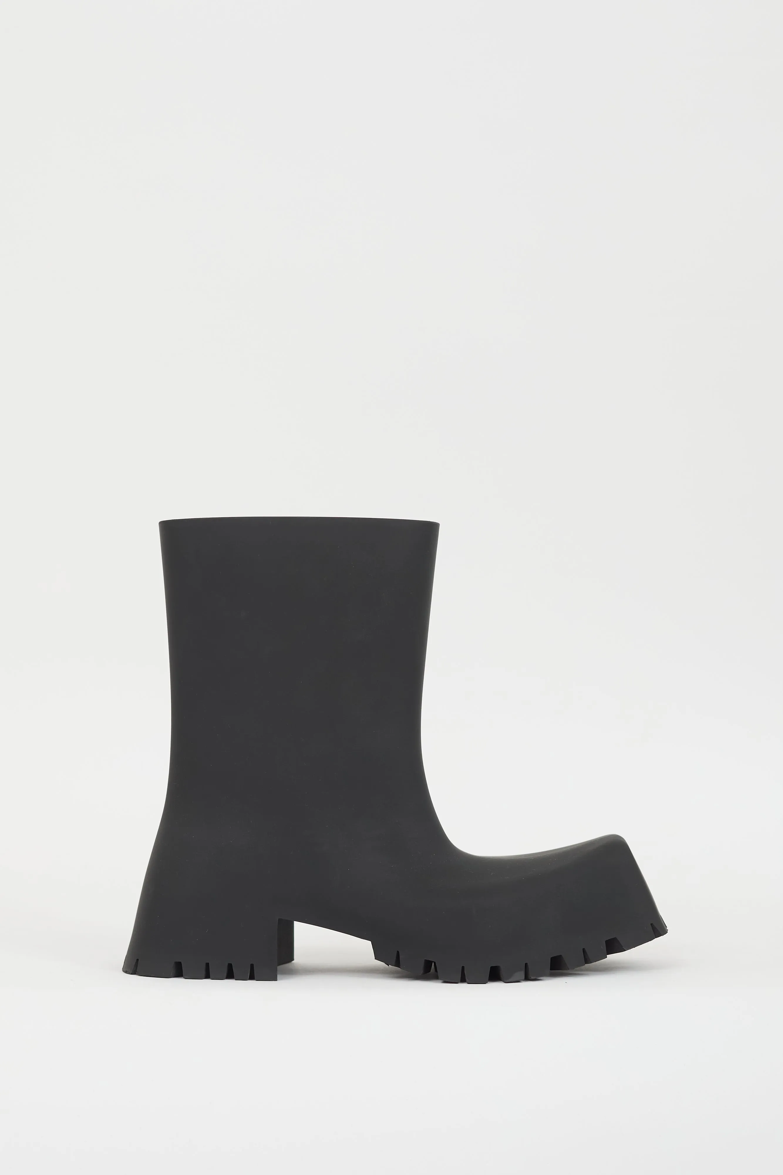 Black Rubber Trooper Boot
