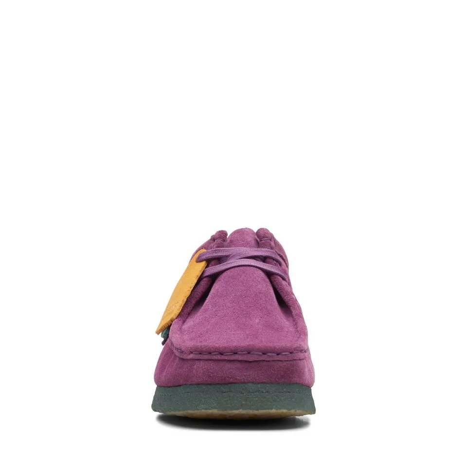 Clarks Originals Wallabee Low Men's Purple and Green Suede 26168860