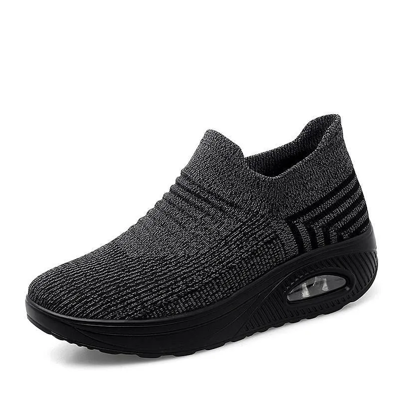 Cuzcare Women Orthopedic Shoes Air Cushion Slip-ons