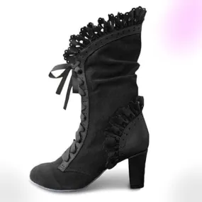 Daisy Suede Leather Boots