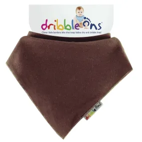Dribble Ons Bib (Brown)