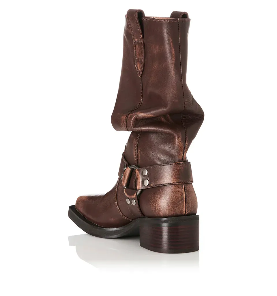 HARVEY | CHOC LEATHER