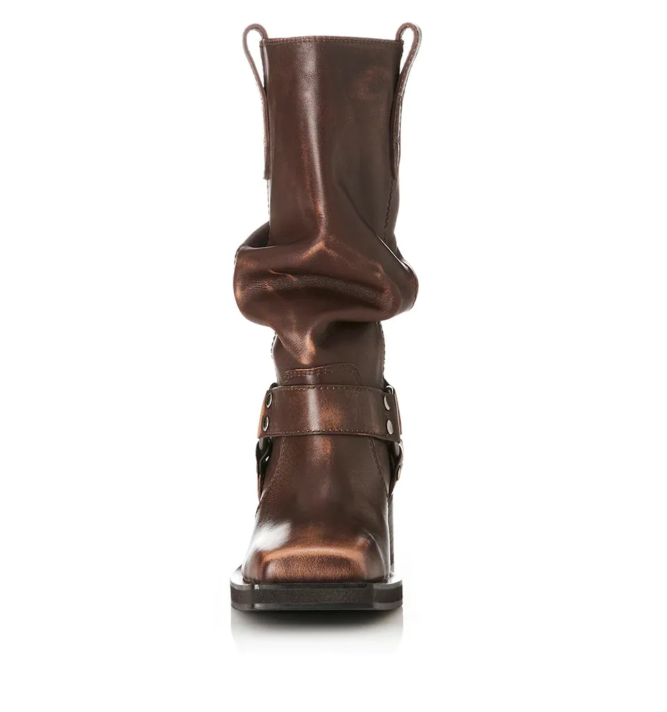 HARVEY | CHOC LEATHER