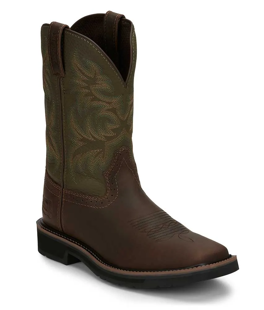 Justin Men's Driller 11 Inch Work Boot