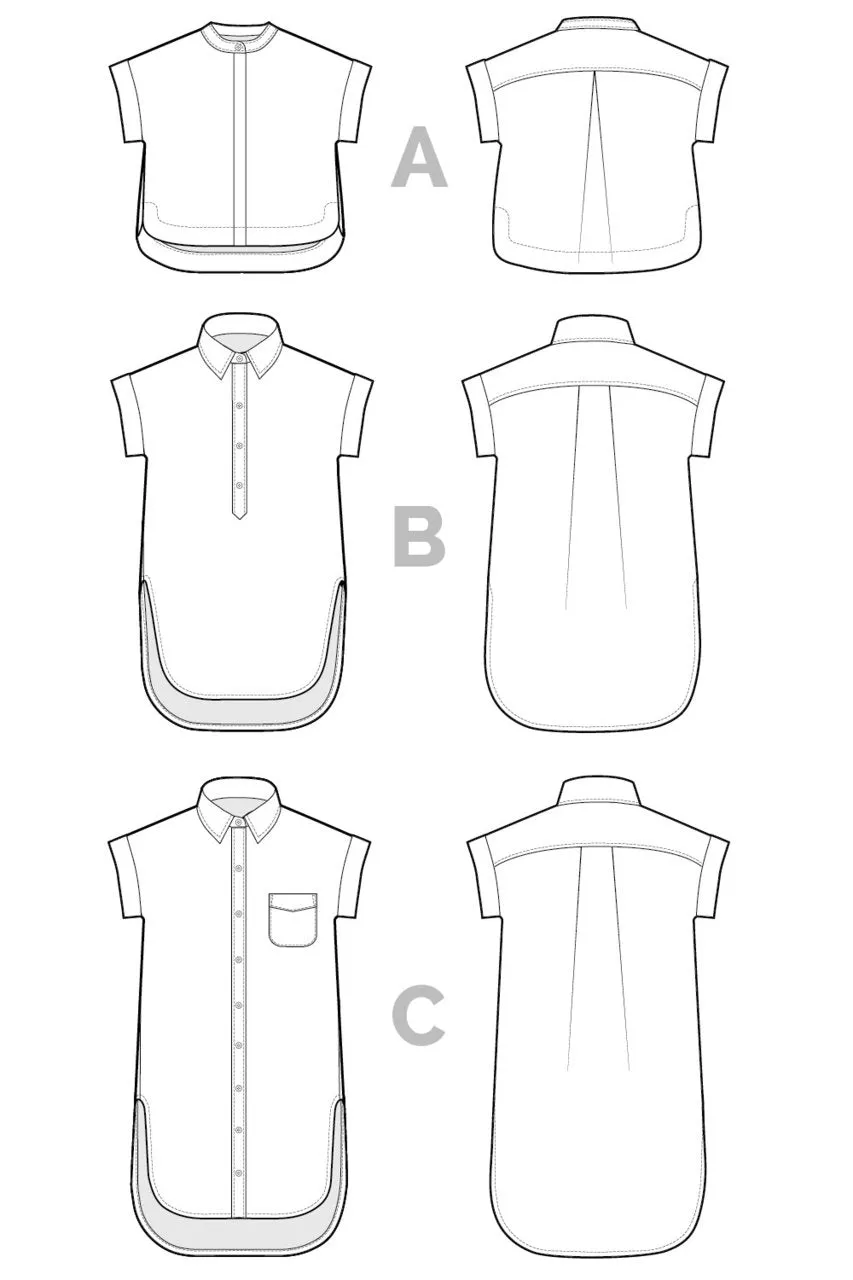 Kalle Shirt & Shirtdress - Closet Core