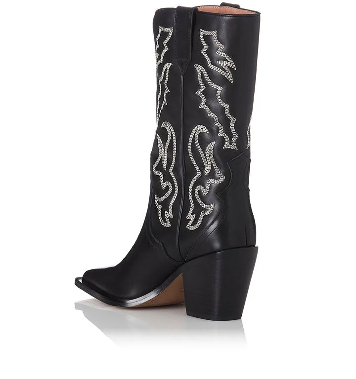 MARLEY BLACK | BLACK LEATHER