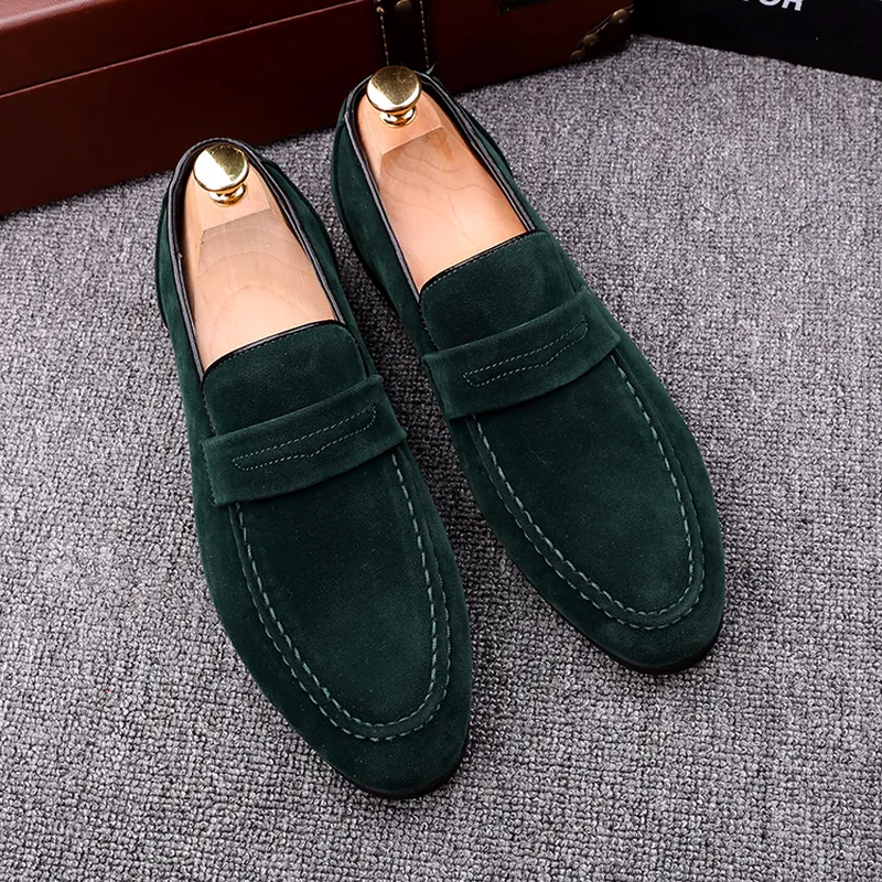 Men's Casual Suede Loafers
