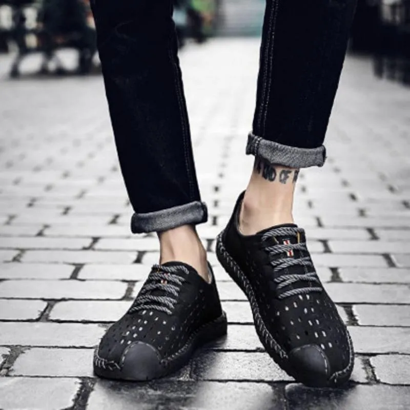 Men's Summer Casual Leather Moccasins