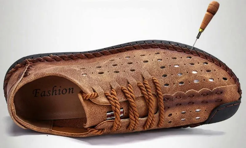 Men's Summer Casual Leather Moccasins