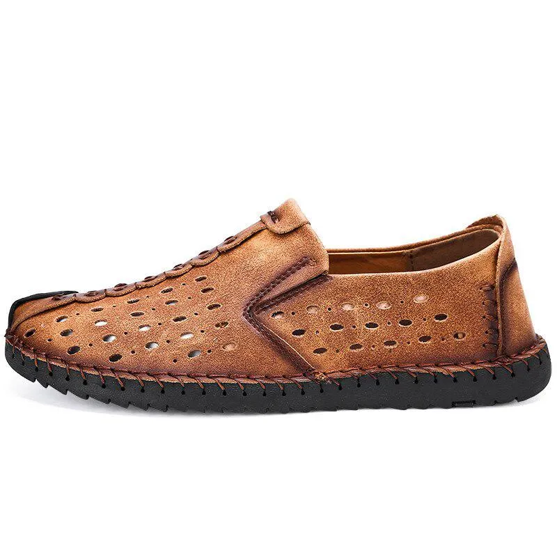 Men's Summer Casual Leather Moccasins