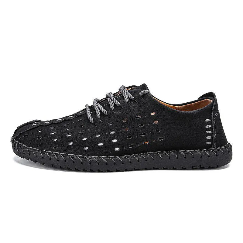 Men's Summer Casual Leather Moccasins