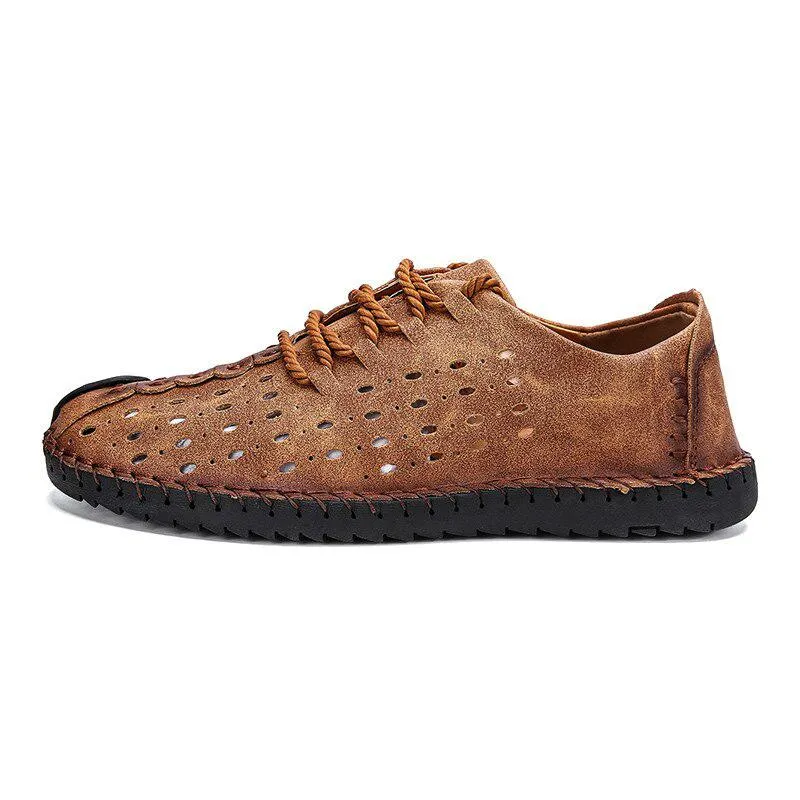 Men's Summer Casual Leather Moccasins