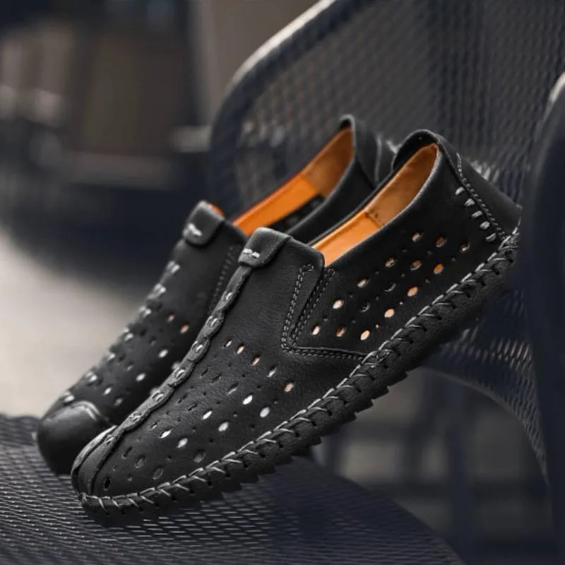 Men's Summer Casual Leather Moccasins
