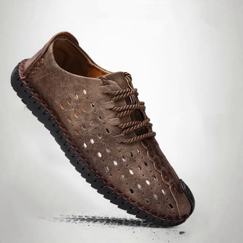 Men's Summer Casual Leather Moccasins