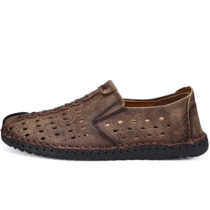 Men's Summer Casual Leather Moccasins