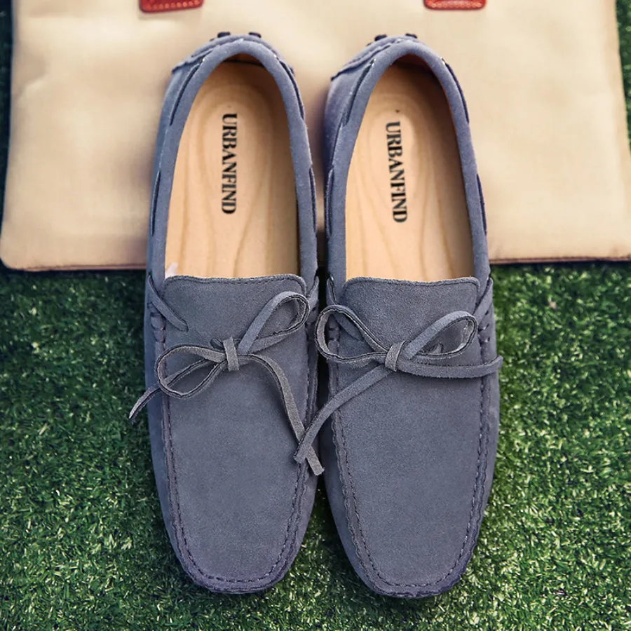 Men's Summer/Spring Breathable Leather Driving Loafers
