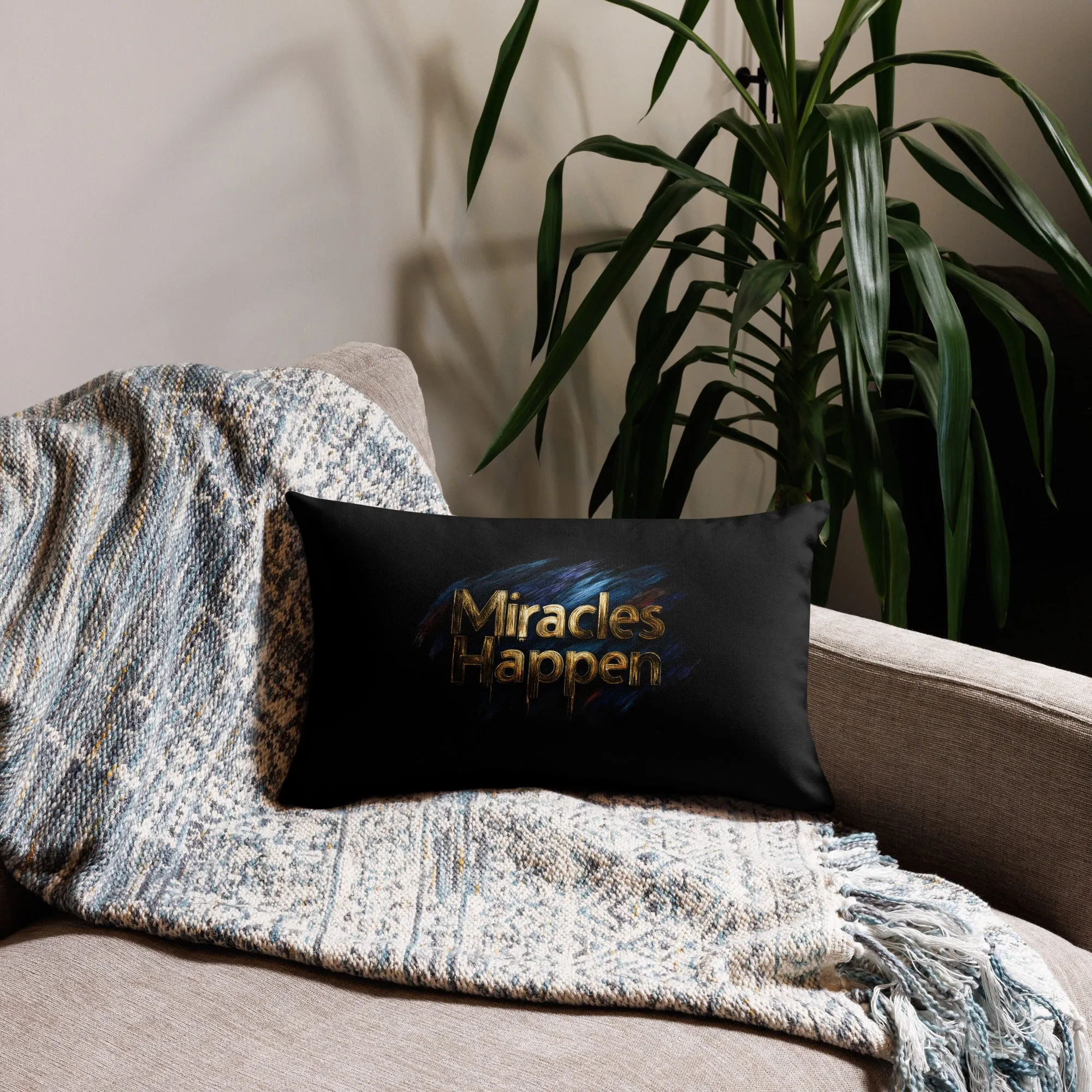 Miracles Happen: Infinite Possibilities Premium Pillow
